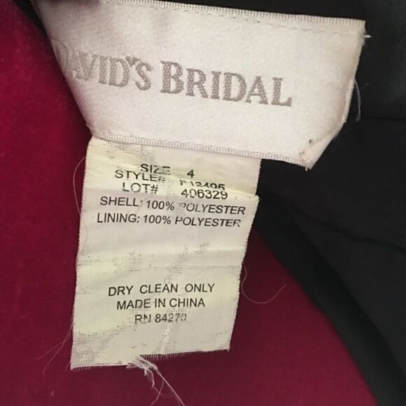David's Bridal Evening Dress  - Picture 3 of 4